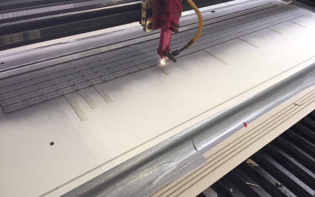 Lasergraveren Liniaal